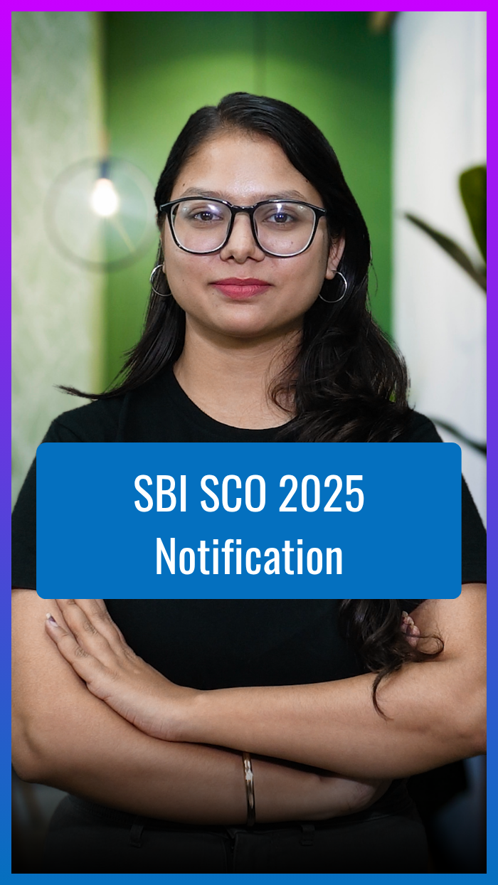SBI SCO 2025 Notification | SBI Specialist Cadre Officer Notification Out